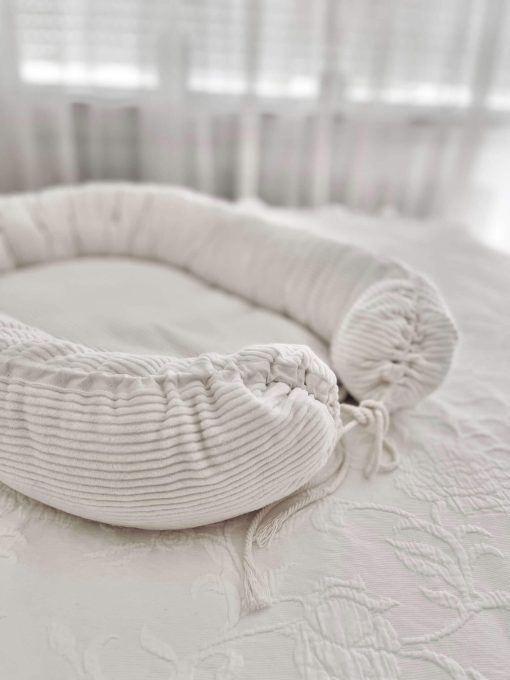 Nestchen Cord Off White – Bild 2