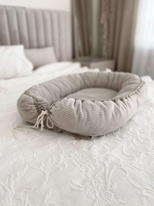 Nestchen Cord Cream – Bild 2